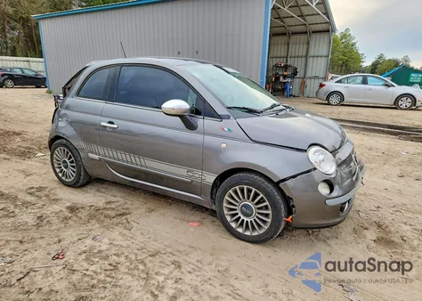 2012 Fiat 500 Lounge z USA, uszkodzony, nr VIN 3C3CFFCR0CT106467